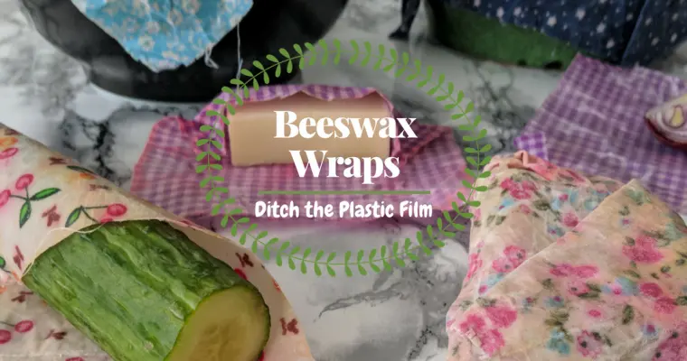 Learn to make your very own beeswax wraps using only 2 ingredients. It is an easy and effective way to ditch plastic film