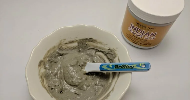 Bentonite Clay Hair Mask (No-Poo Scalp Detox)